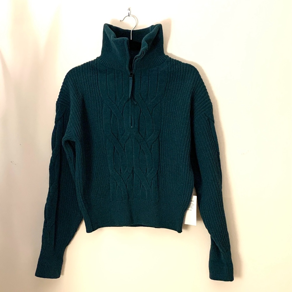 Lululemon Cable-Knit Oversized Half Zip (NWT)